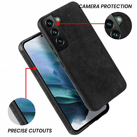 Galaxy S22 accessori per telefoni con custodia eco-compatibile alla moda eco alcantara qualità tpu